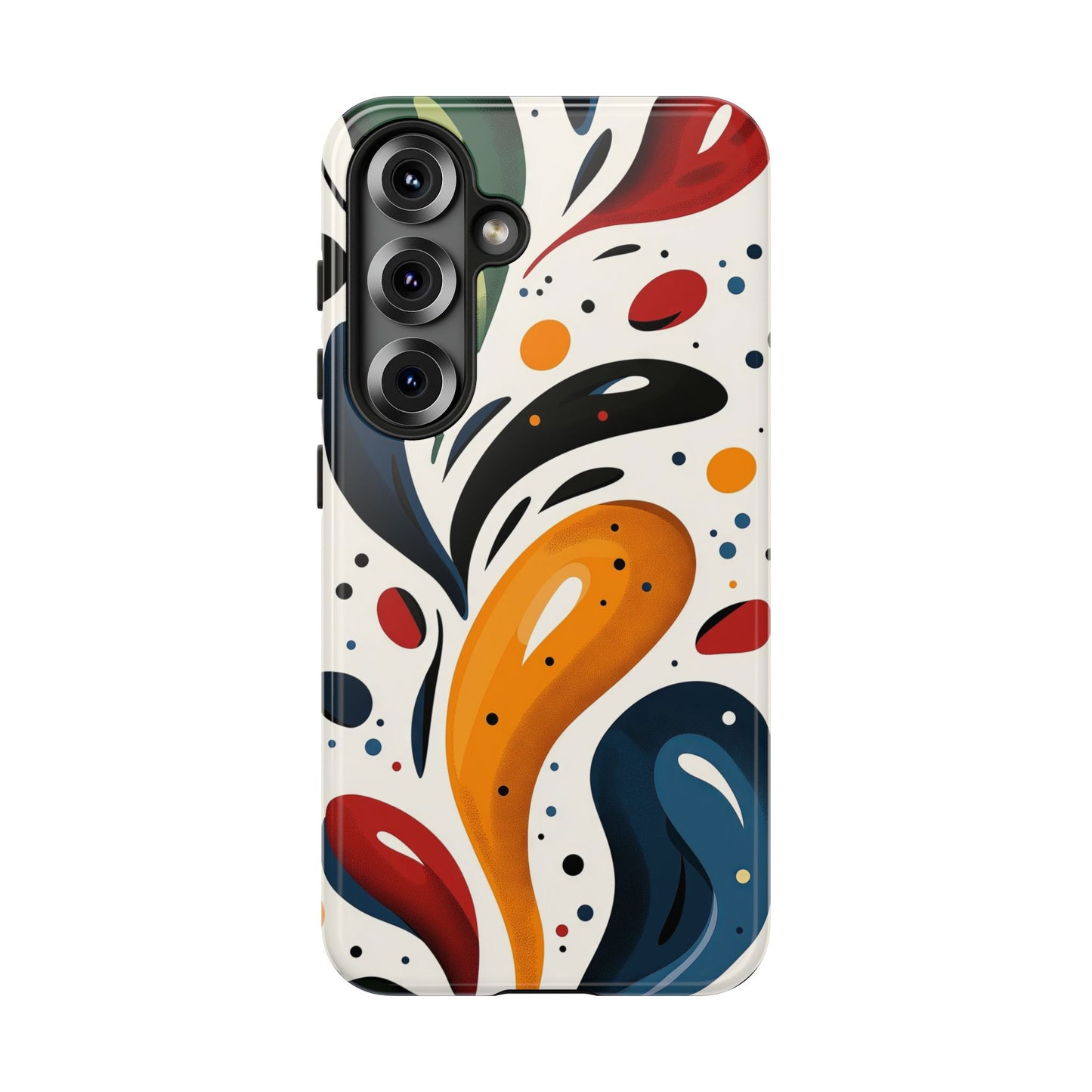 Fluid Pop Abstract Phone Case – Space-Inspired Art for iPhone, Samsung & Pixel