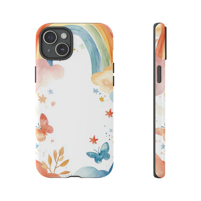 Dreamy Skies & Rainbows Watercolor Phone Case for iPhone, google Pixel & Samsung