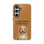 Personalized Custom Pet Phone Case – Add Your Name, Pet Photo or Any Text– Unique Gift for iPhone, Samsung  & Google Pixel – Protective & Stylish Cover"
