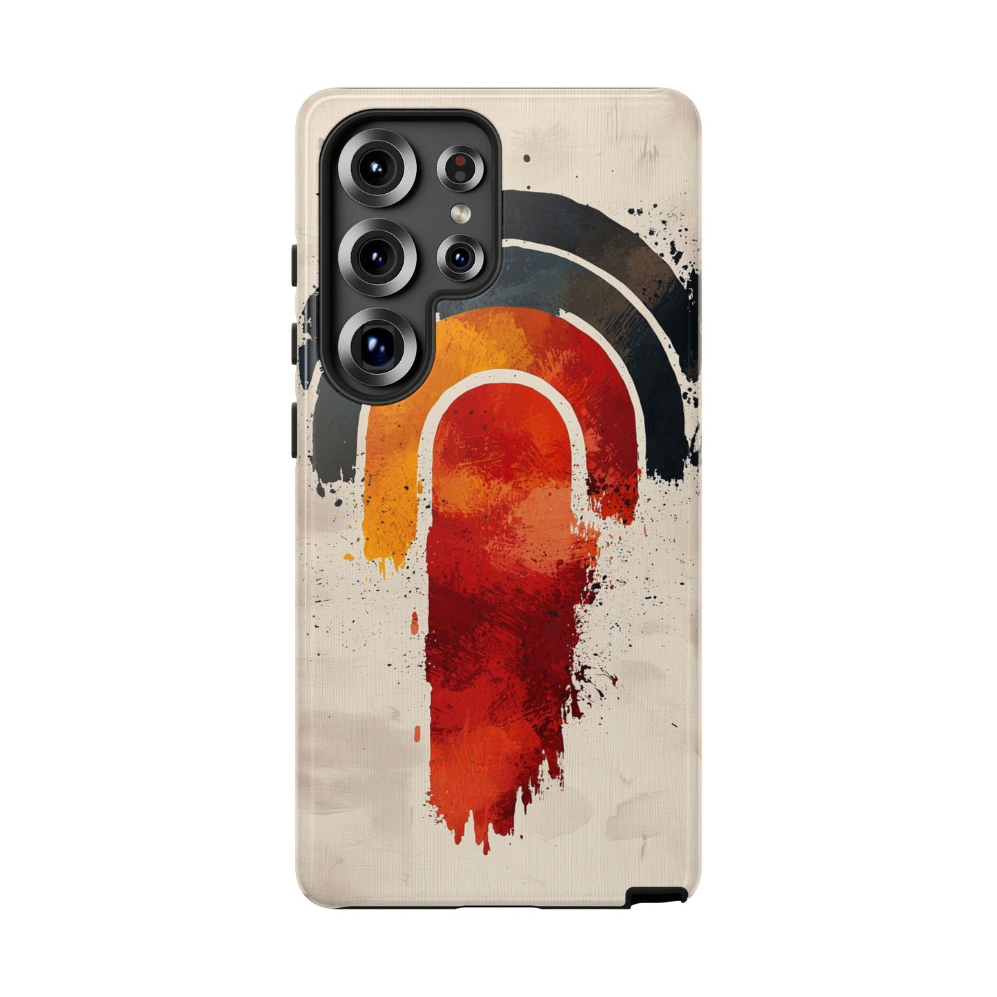 Boho Retro Splash Rainbow Phone Case for iPhone, Pixel & Samsung