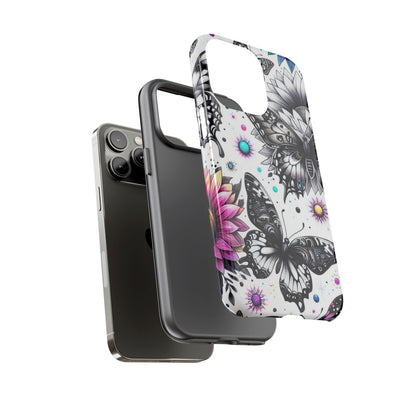Celestial Flight – Cosmic Butterflies & Floral Magic Mobile Cover