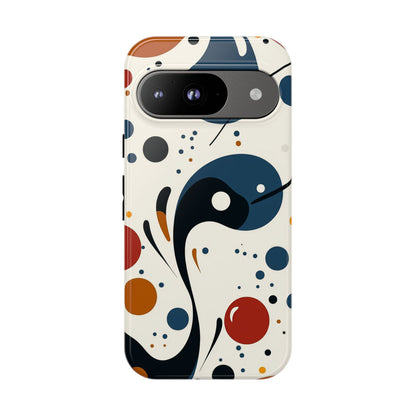 Retro Pop Dots Case – Abstract Minimal Vibes for iPhone, Google Pixel & Samsung