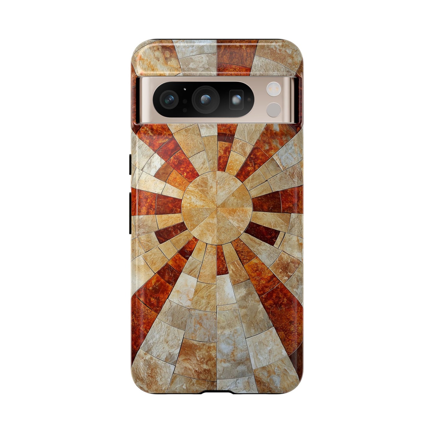 Boho Radiance Stone Mosaic Phone Case for iPhone, Pixel & Samsung