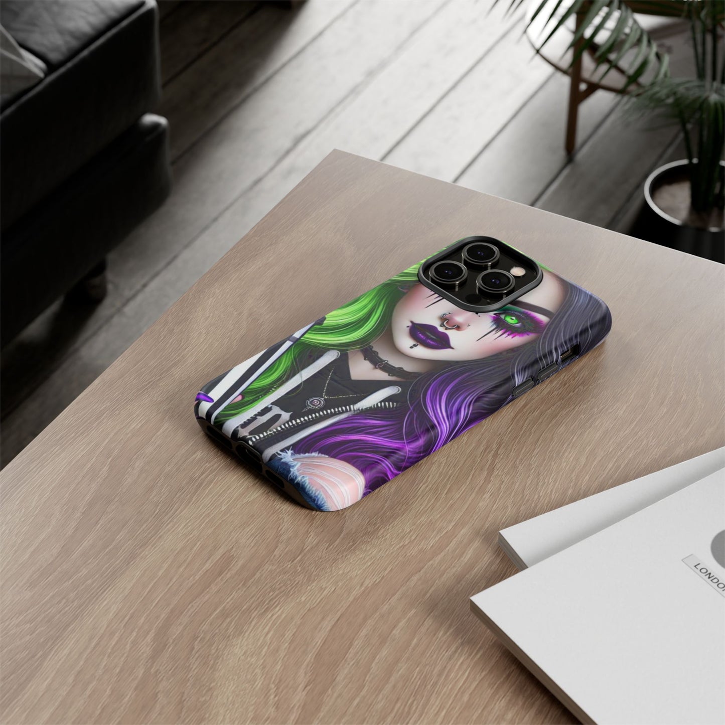 Neon Nightmare – Gothic Punk & Alternative Aesthetic Mobile Cover