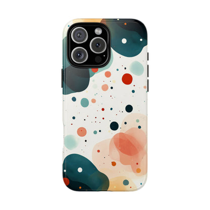 Cosmic Bloom – Abstract Orb Pattern Phone Case – iPhone, Google Pixel, Samsung