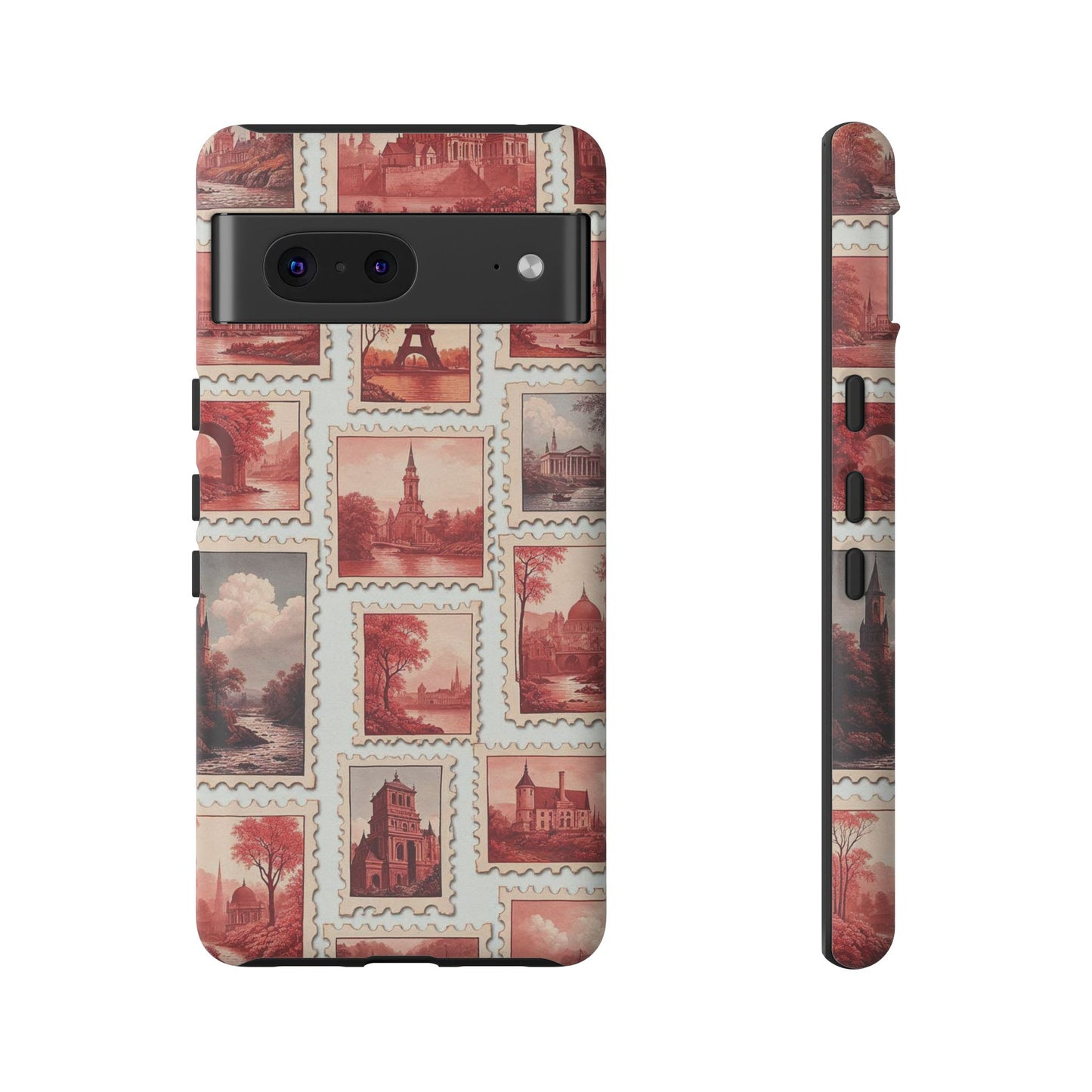 Vintage Postcard Stamps Phone Case