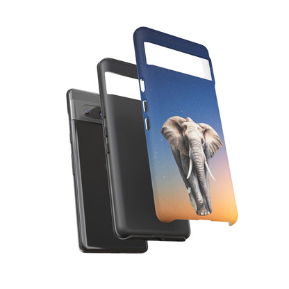Celestial Elephant Mobile Cover – Dreamy Night Sky Aesthetic