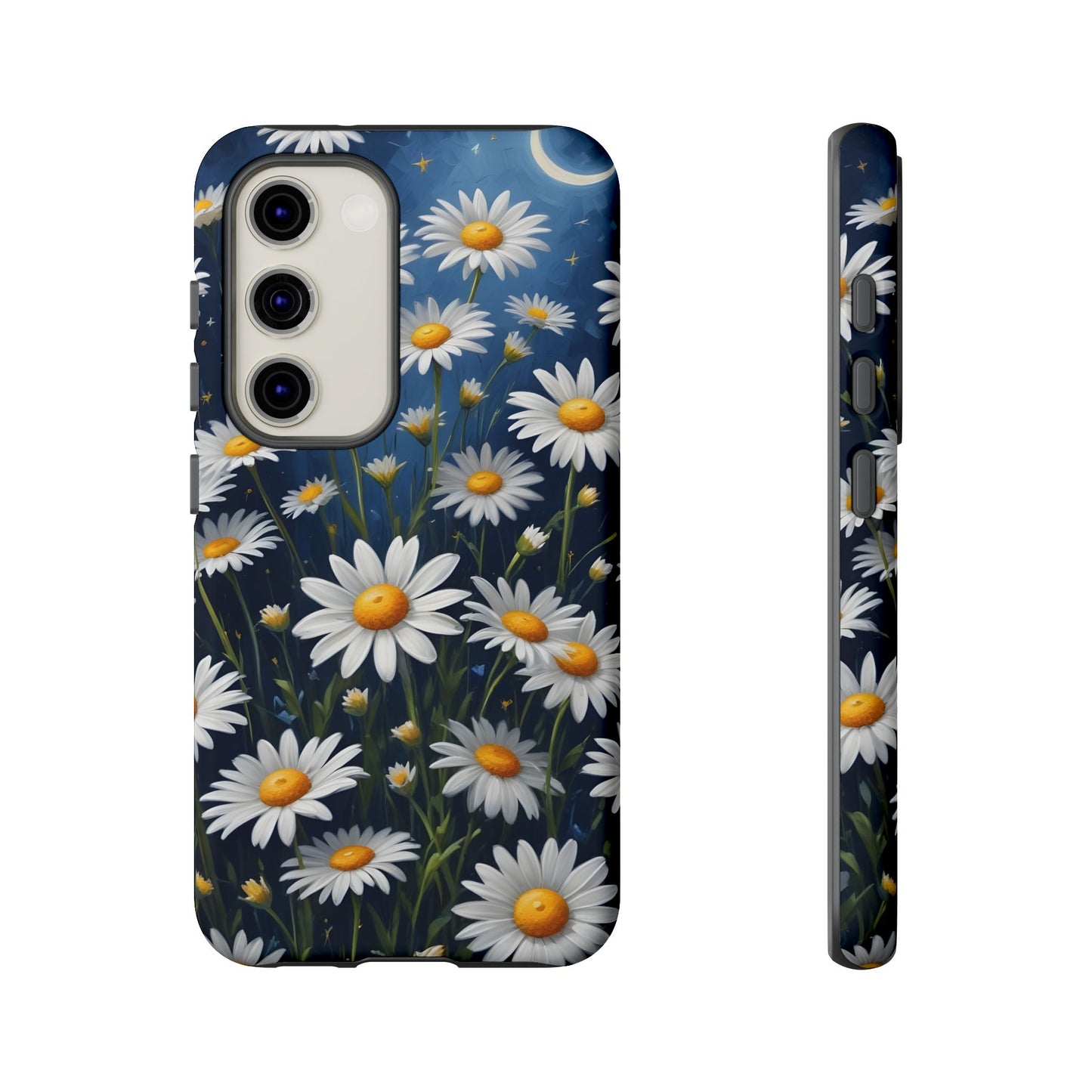 Witchy Daisy Flowers Phone Case Vintage Botanical Cover