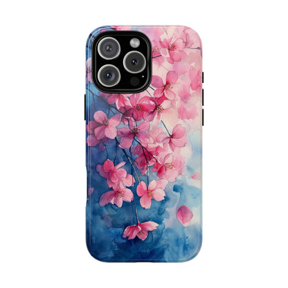 Pastel Petal Rain Watercolor Phone Case for iPhone, google Pixel & Samsung