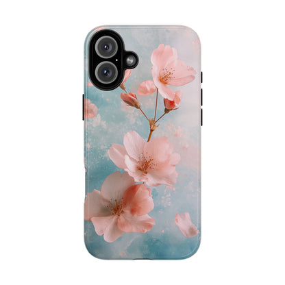 Sakura Sky Watercolor Phone Case for iPhone, google Pixel & Samsung