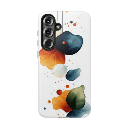 Orbital Bloom – Abstract Nature-Inspired Phone Case for iPhone, Google Pixel, Samsung