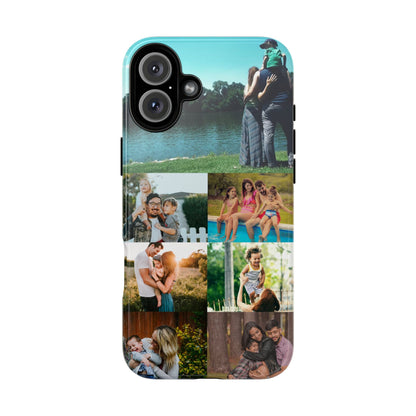 Personalised Custom Photo Collage Phone Case – Add Your Images/Loving Memory – Unique Gift for iPhone, Samsung  & Google Pixel – Protective & Stylish Cover, Couples Gift
