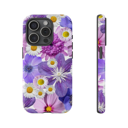 Lavender Blossom Floral Mobile Case