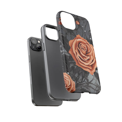 Mystic Noir Rose Mobile Case