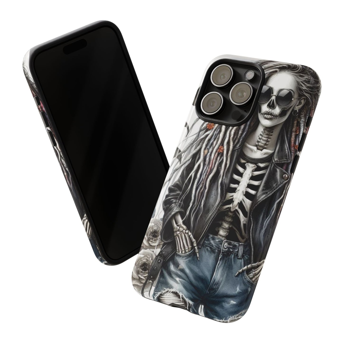 Skull Queen – Gothic Skeleton & Dark Grunge Mobile Cover