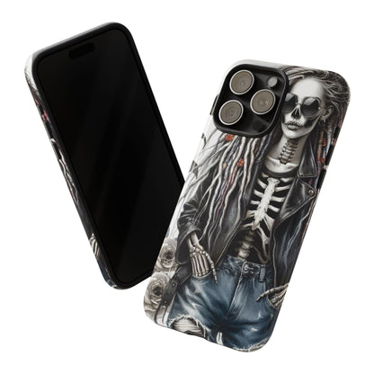 Skull Queen – Gothic Skeleton & Dark Grunge Mobile Cover