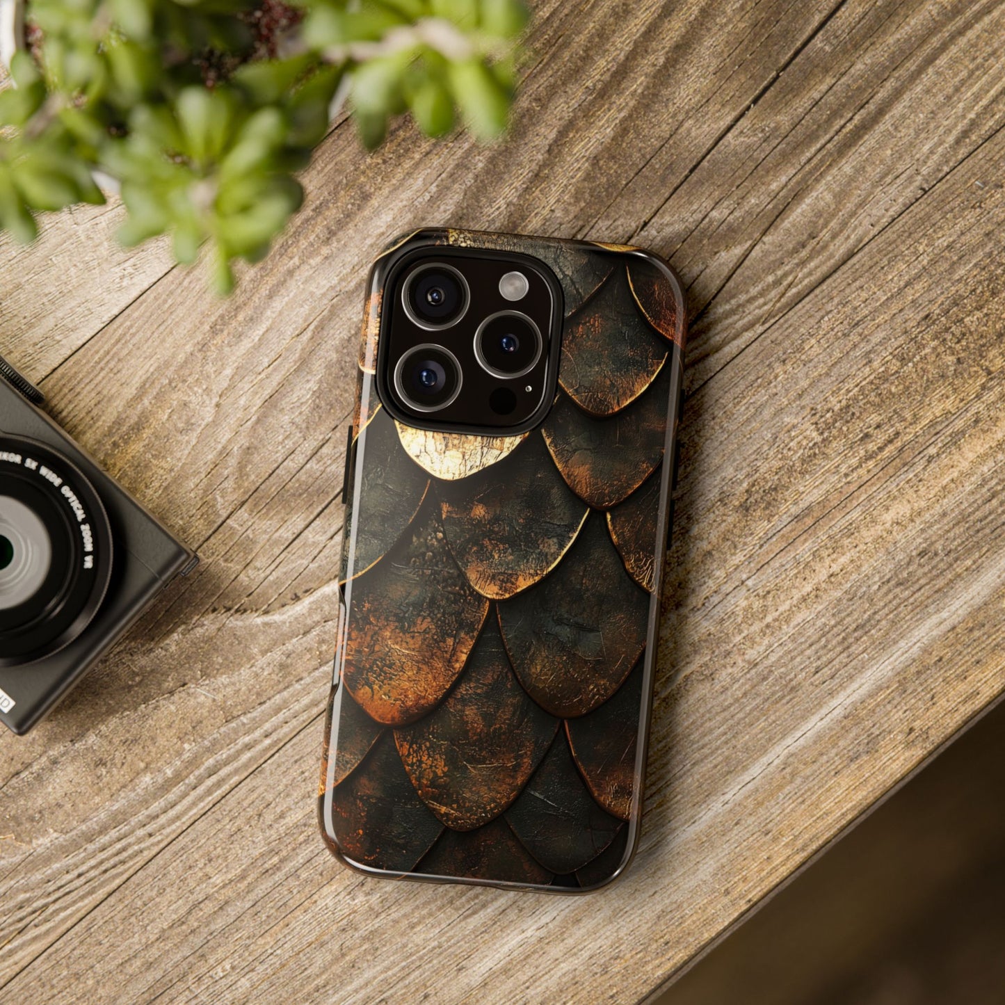 Exotic Pangolin Scale Phone Case – Nature’s Toughest Armor for iPhone, Pixel & Samsung