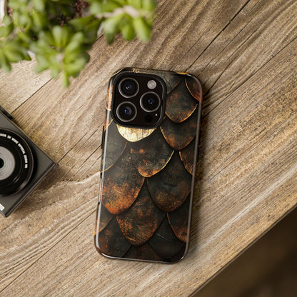 Exotic Pangolin Scale Phone Case – Nature’s Toughest Armor for iPhone, Pixel & Samsung