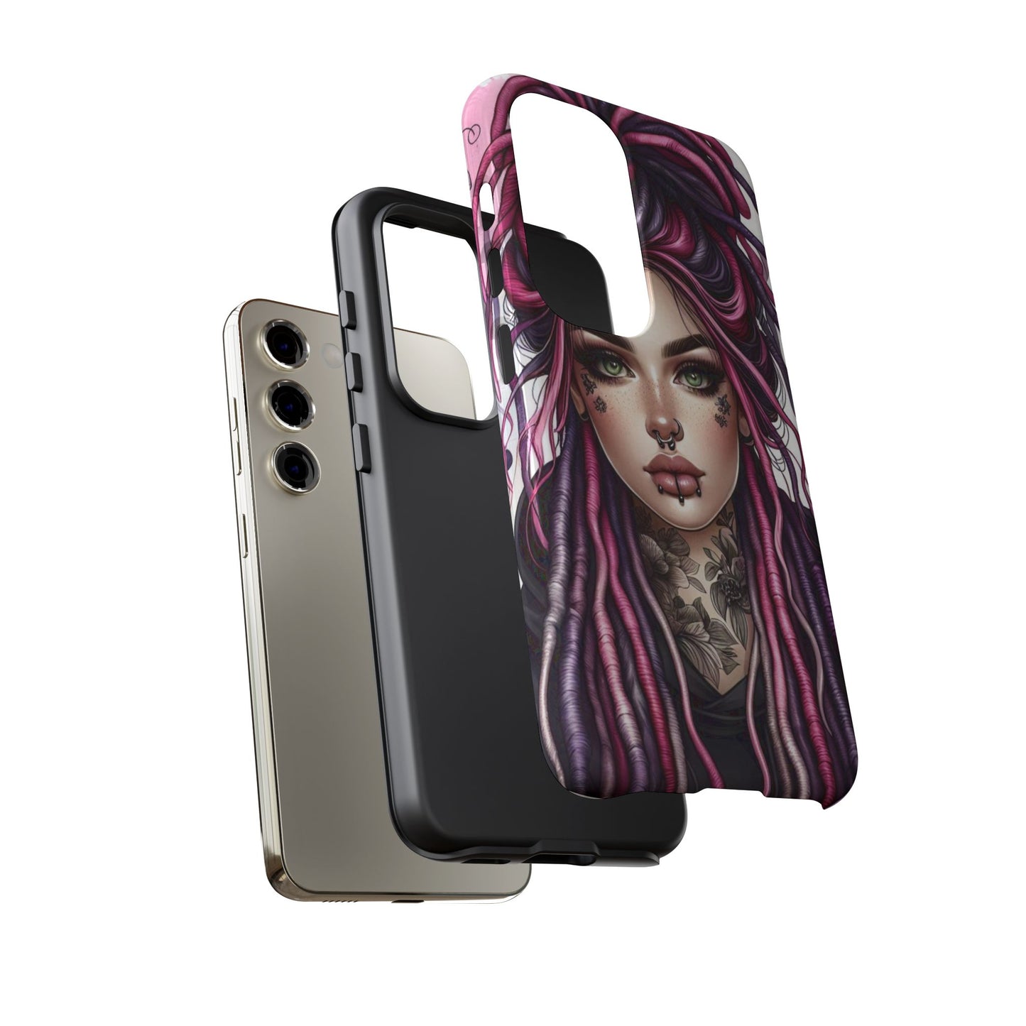 Neon Gothic Beauty Mobile Case