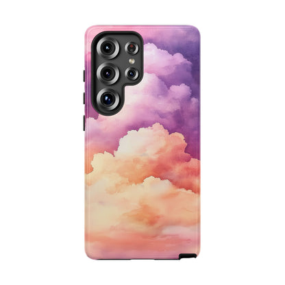 Cotton Candy Skies Watercolor Phone Case for iPhone, google Pixel & Samsung
