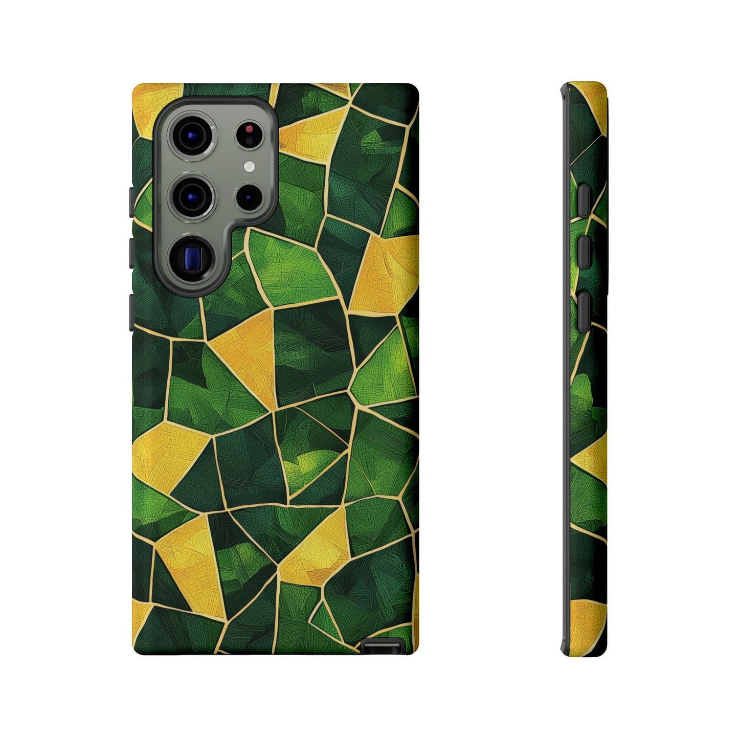 Intricate Turtle Shell Mosaic Phone Case for iPhone, Samsung & Google Pixel