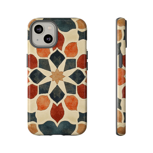 Boho Mosaic Medallion Phone Case for iPhone, Pixel & Samsung