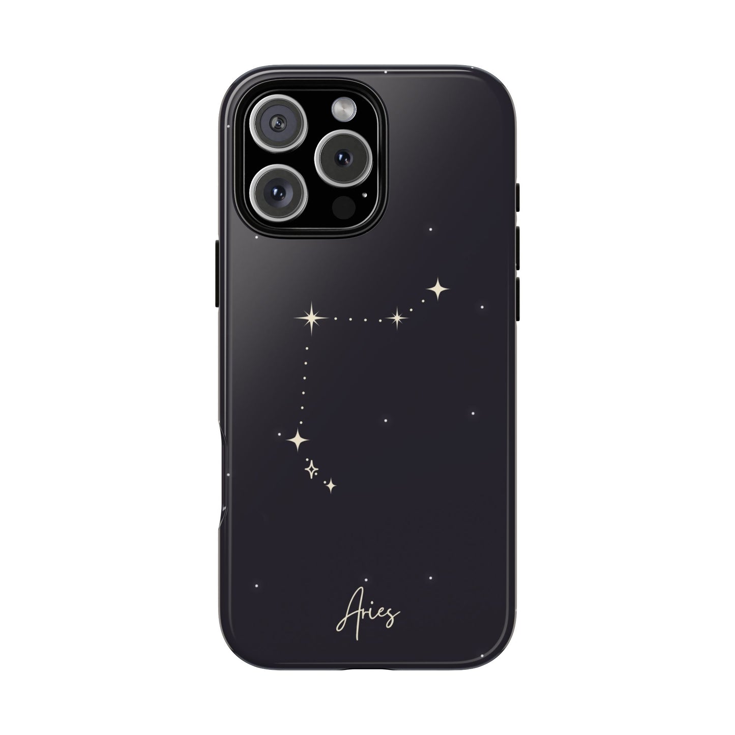 Aries Zodiac Starry Phone Case – Cosmic Style for iPhone, Samsung & Google Pixel