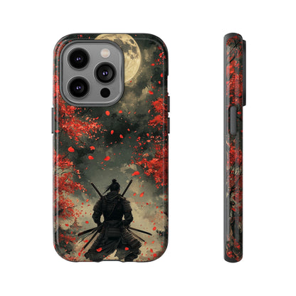 Moonlit Samurai: The Last Stand Phone Case for iPhone, Samsung & Pixel