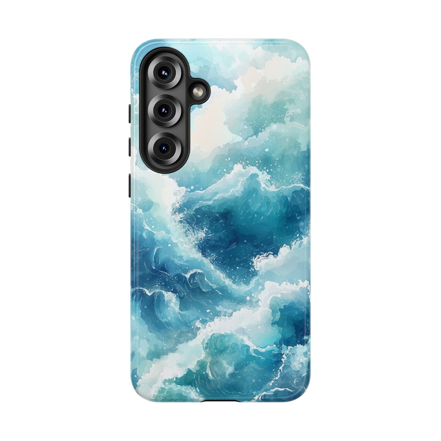 Tidal Tranquility Watercolor Phone Case for iPhone, google Pixel & Samsung
