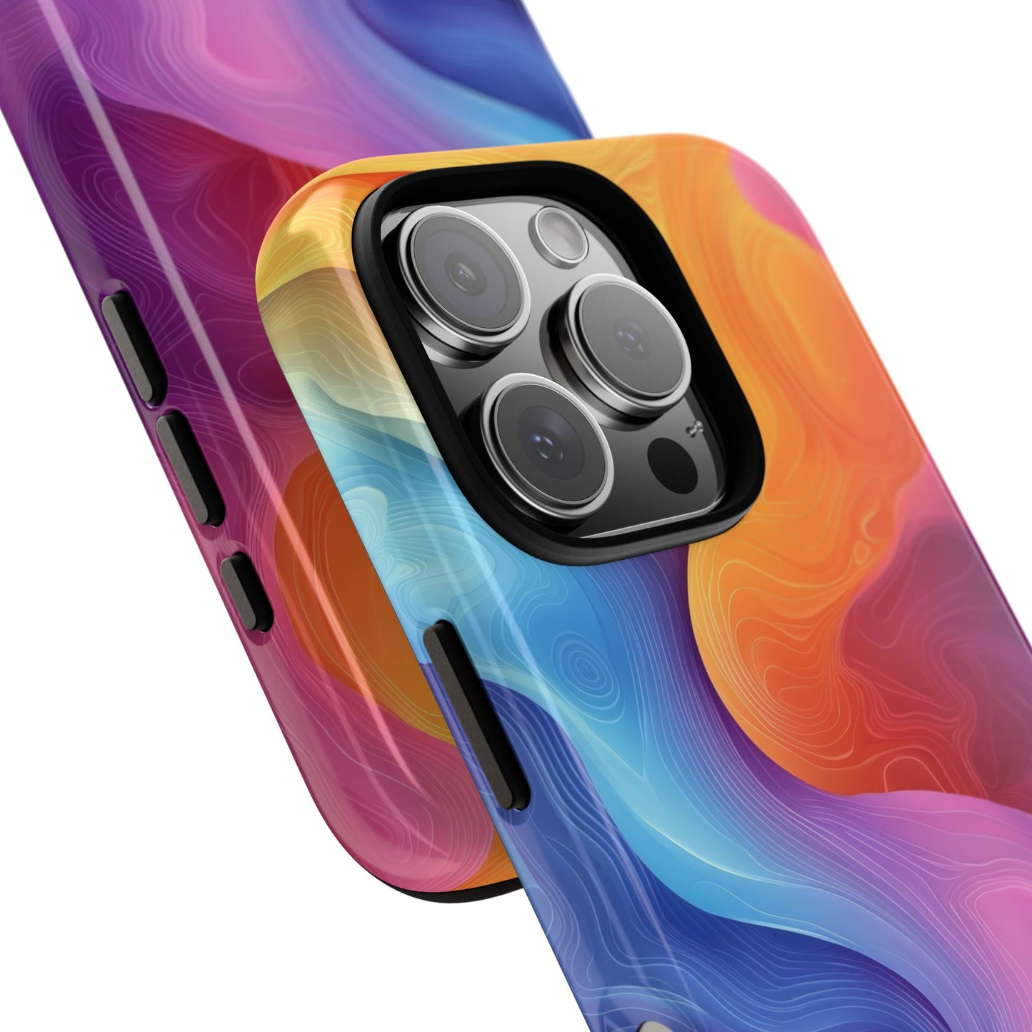 Aurora Flow Watercolor Phone Case for iPhone, google Pixel & Samsung