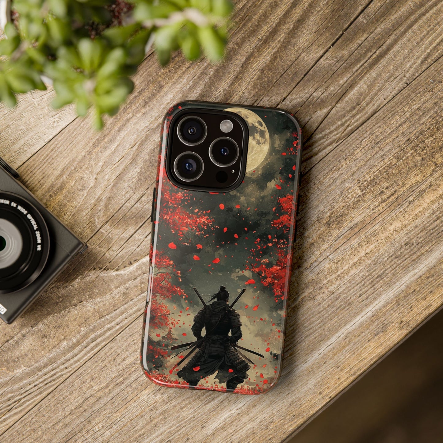 Moonlit Samurai: The Last Stand Phone Case for iPhone, Samsung & Pixel