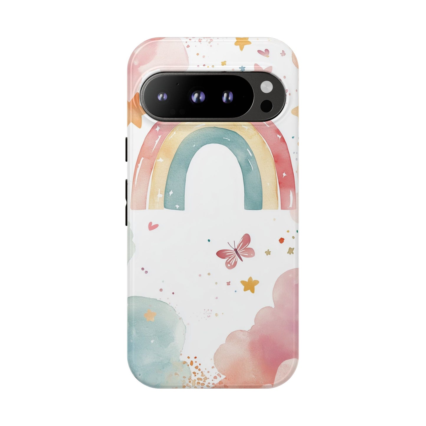 Rainbow Whimsy Watercolor Phone Case for iPhone, google Pixel & Samsung