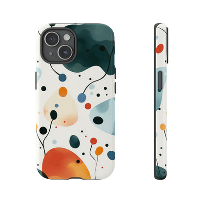 Neural Bloom – Organic Abstract Art Phone Case – iPhone, Google Pixel, Samsung