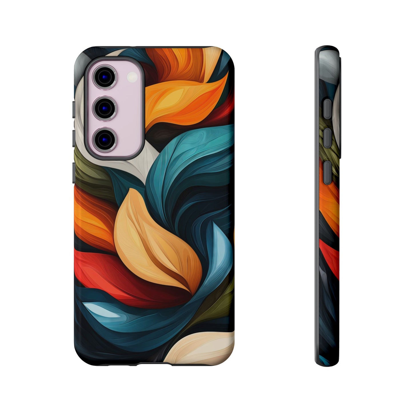 Floral Flow Abstract Phone Case – Nature-Inspired Design for iPhone, Google Pixel & Samsung