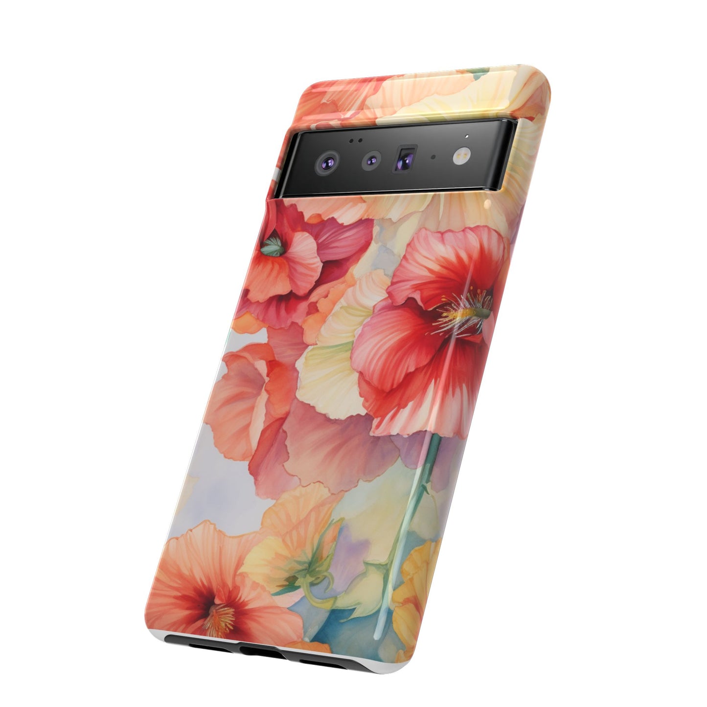 Floral Harmony Watercolor Mobile Case