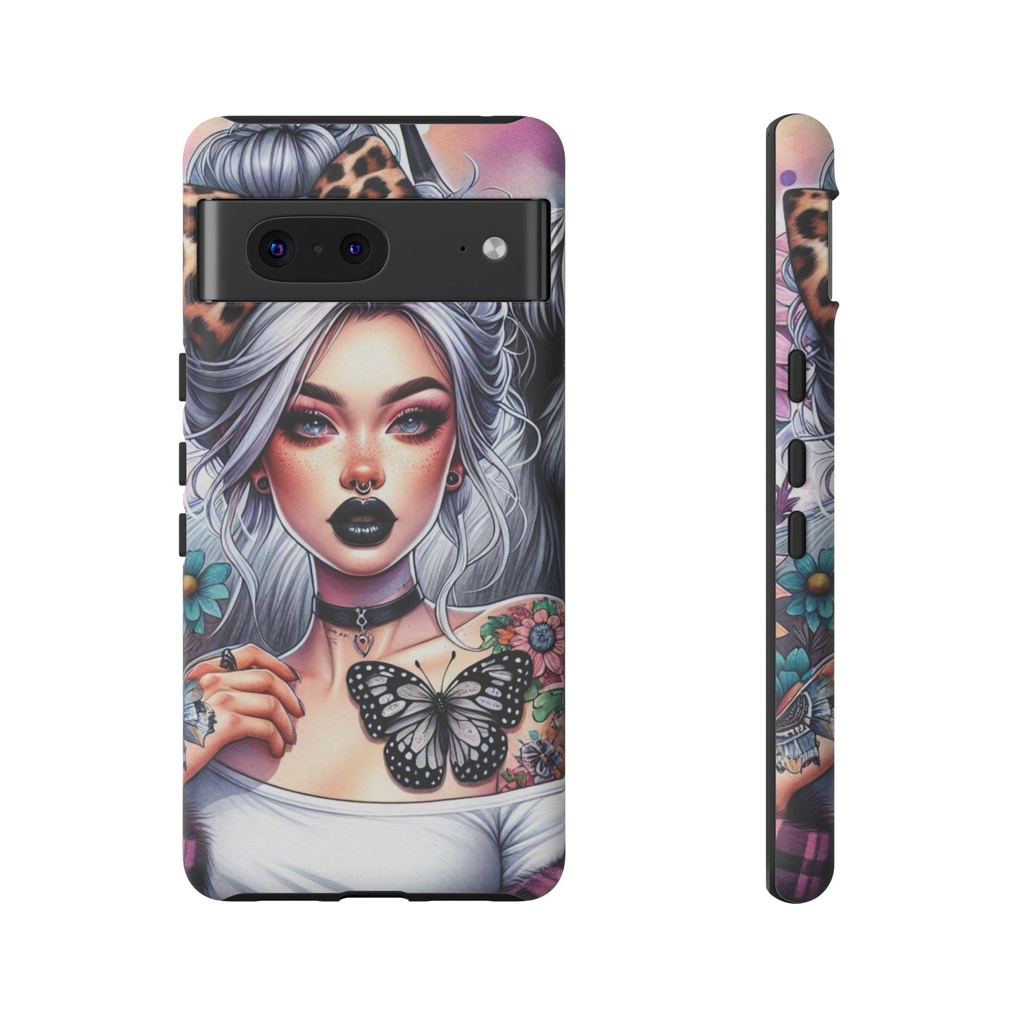Wild Spirit – Gothic Chic & Nature Fusion Mobile Cover