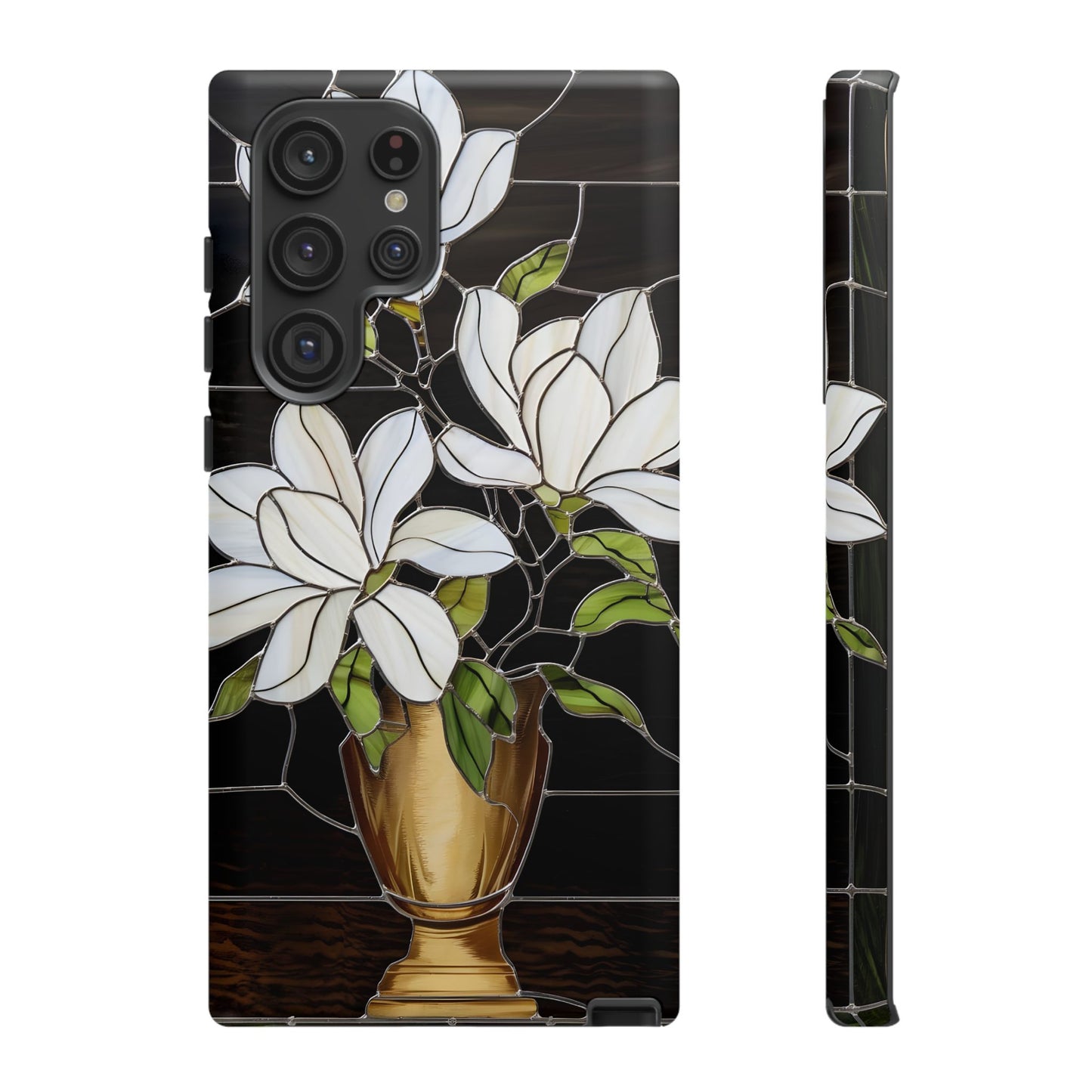 Stained Glass Floral Phone Case