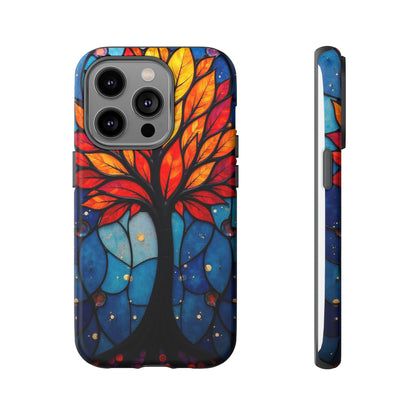 Stained Glass Tree: A Burst of Vibrant Elegance