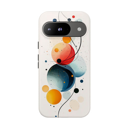 Orbital Drift – Cosmic Flow Abstract Phone Case for iPhone, Samsung & Pixel