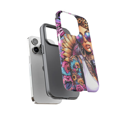Boho Summer Vibes – Floral Chic & Butterfly Aesthetic Mobile Cover