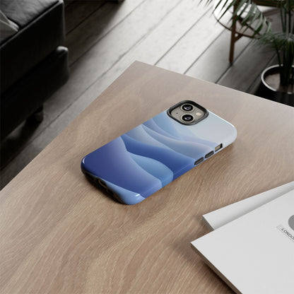 Intricate Abstract Wavy Landscape phone case