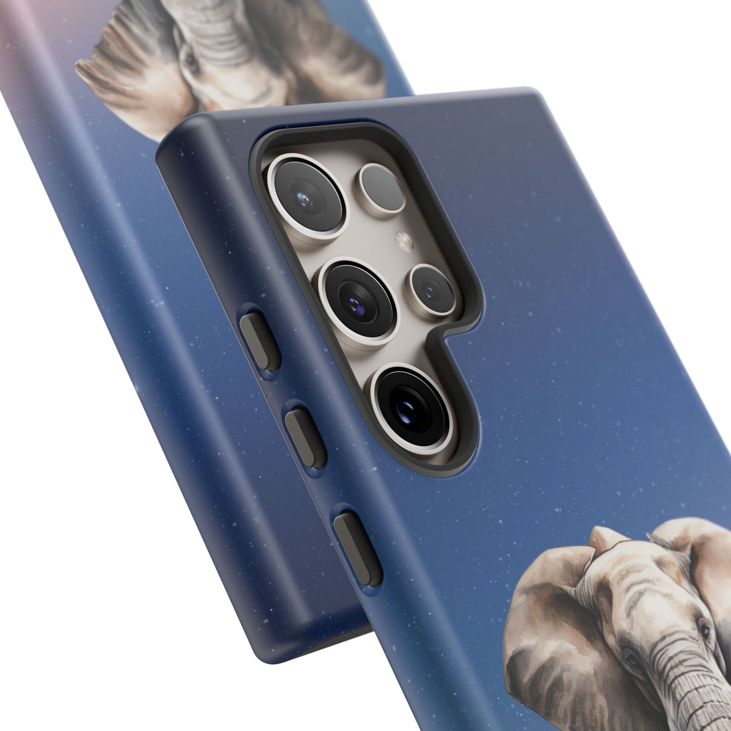 Celestial Elephant Mobile Cover – Dreamy Night Sky Aesthetic