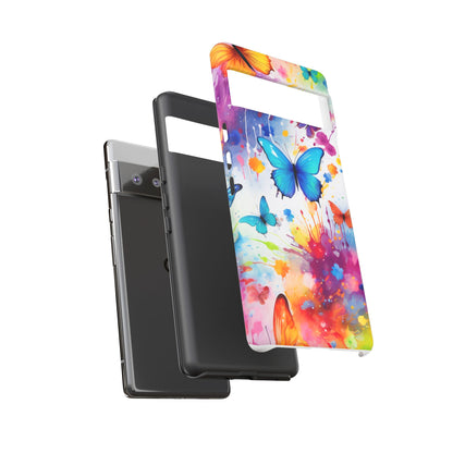 Vibrant Watercolor Butterfly Mobile Case
