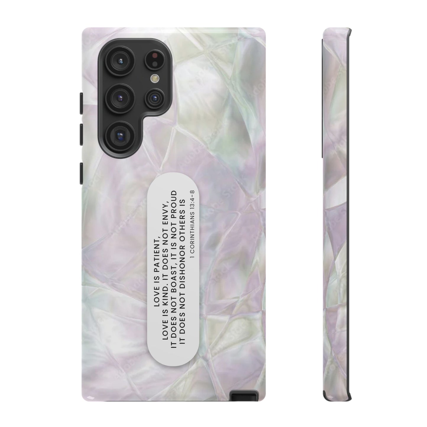 Customized Bible Verse Phone Case – Custom Christian Scripture Cover, Crystal Phone Case, Unique Gift for iPhone, Samsung  & Google Pixel – Protective & Stylish Cover"