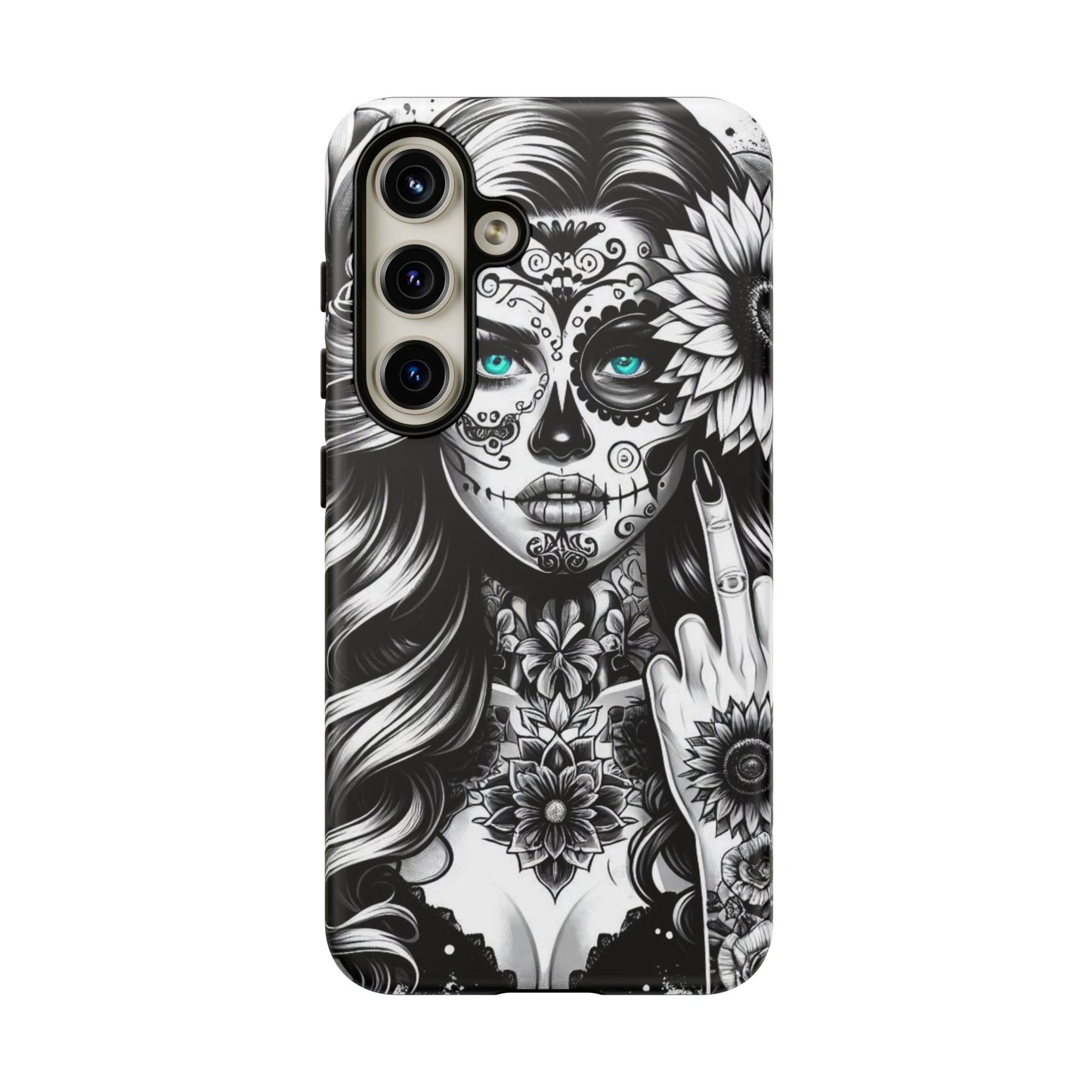 La Rebel – Day of the Dead Gothic Attitude Mobile Cover