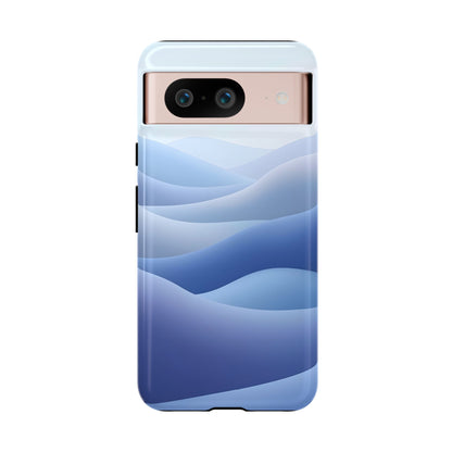 Intricate Abstract Wavy Landscape phone case
