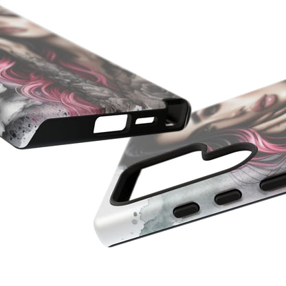Tattooed Elegance – Gothic Art Mobile Cover