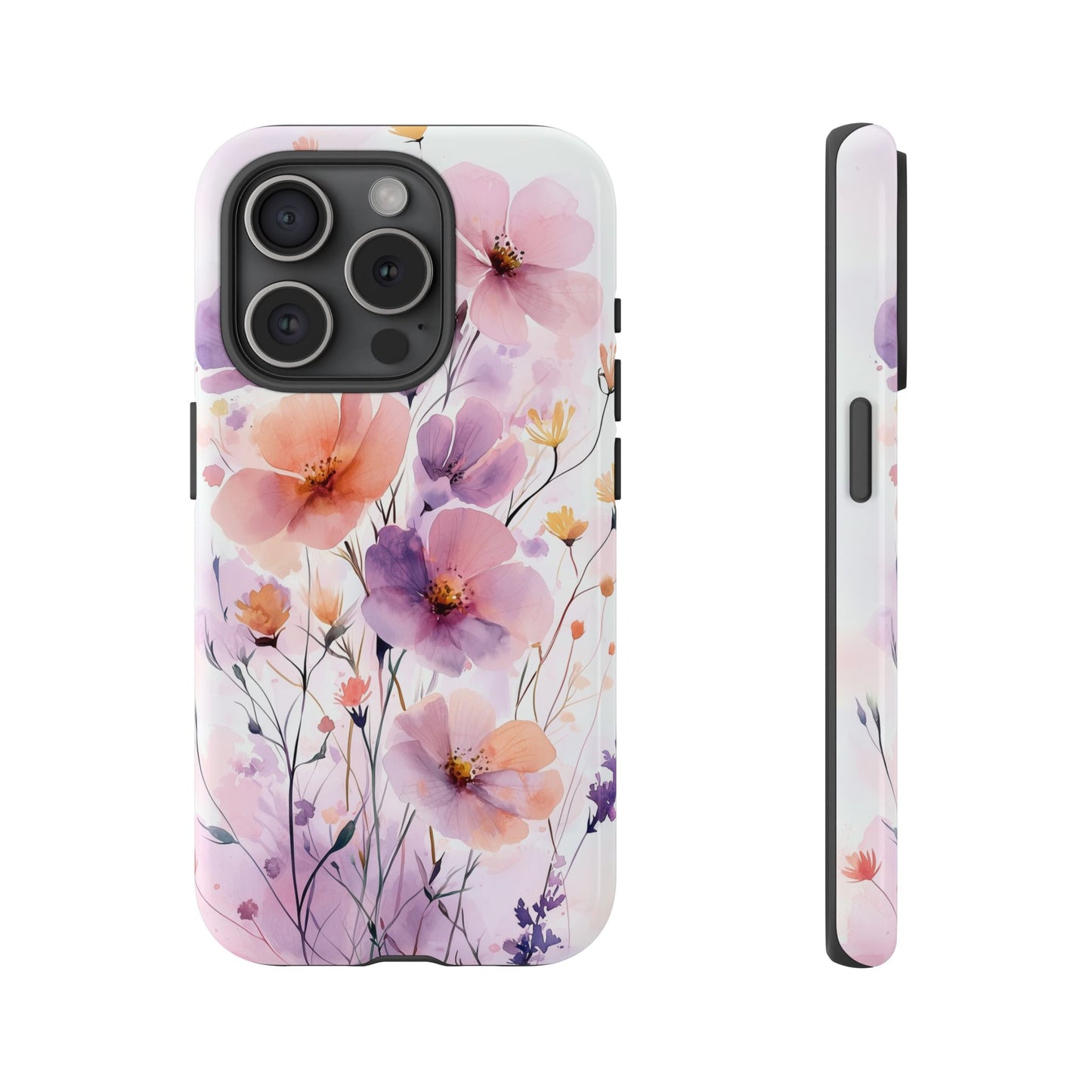 Botanical Bliss Watercolor Phone Case for iPhone, google Pixel & Samsung