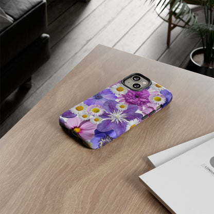 Lavender Blossom Floral Mobile Case