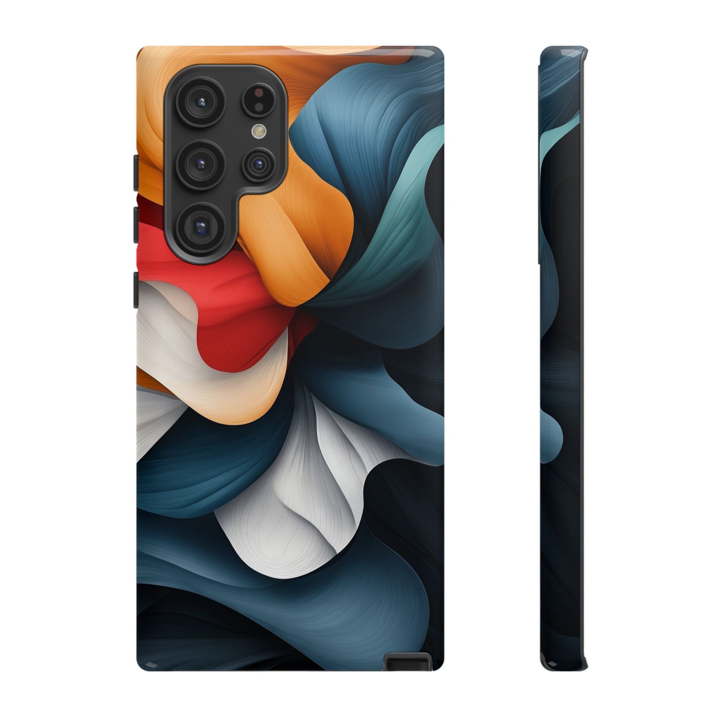 Velvet Whirl – Fluid Motion Phone Case for iPhone, Samsung & Pixel